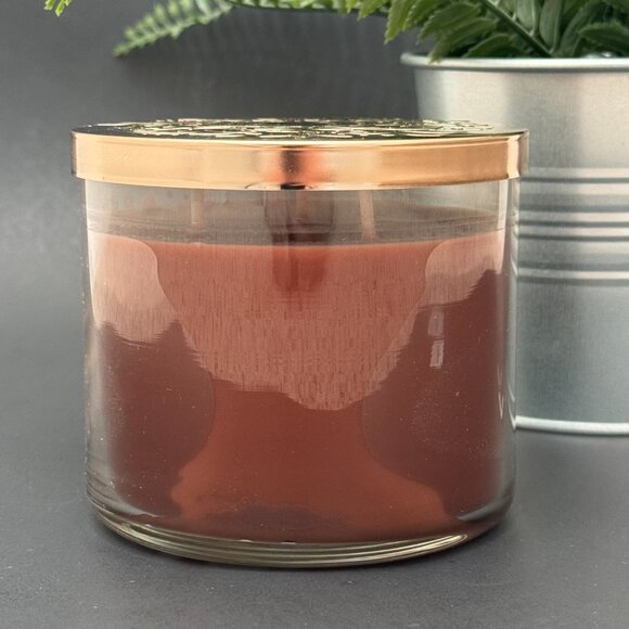 BBW Freshly Brewed Coffee Bath & Body Works 3 Wick Candle - Picture 2 of 10